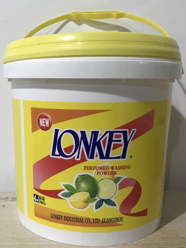 Lonkey Lemon Scented Dishwashing Powder 5kg